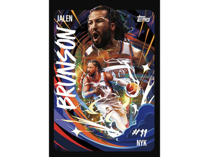 NBA 2025-26 Topps Chrome Basketball Blaster Box