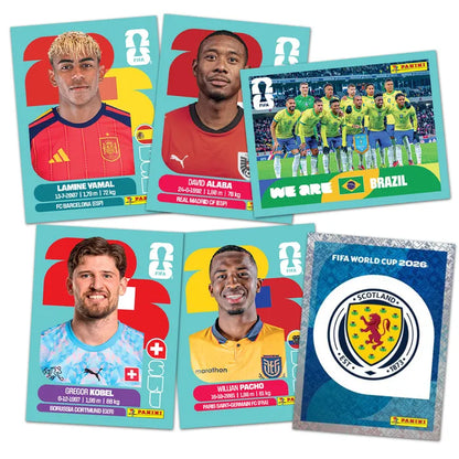 WM FIFA World Cup 2026 Stickerkollektion - Box mit 100 Tüten
