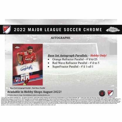 SOCCER 2022/23 Topps Chrome UEFA Club Competitions Hobby  ML