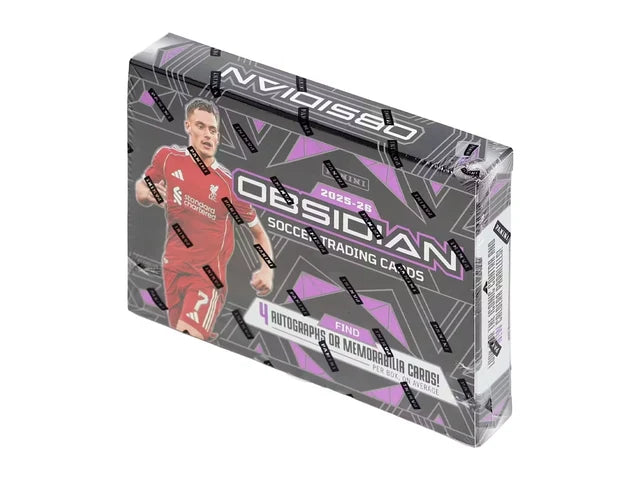 2025-26 Panini Obsidian Soccer Hobby Box (4 Auto/Memo)