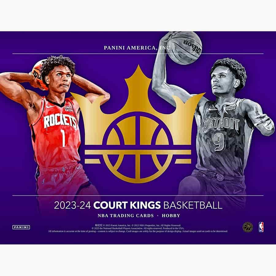 NBA 2023-24 panini court kings basketball blaster box