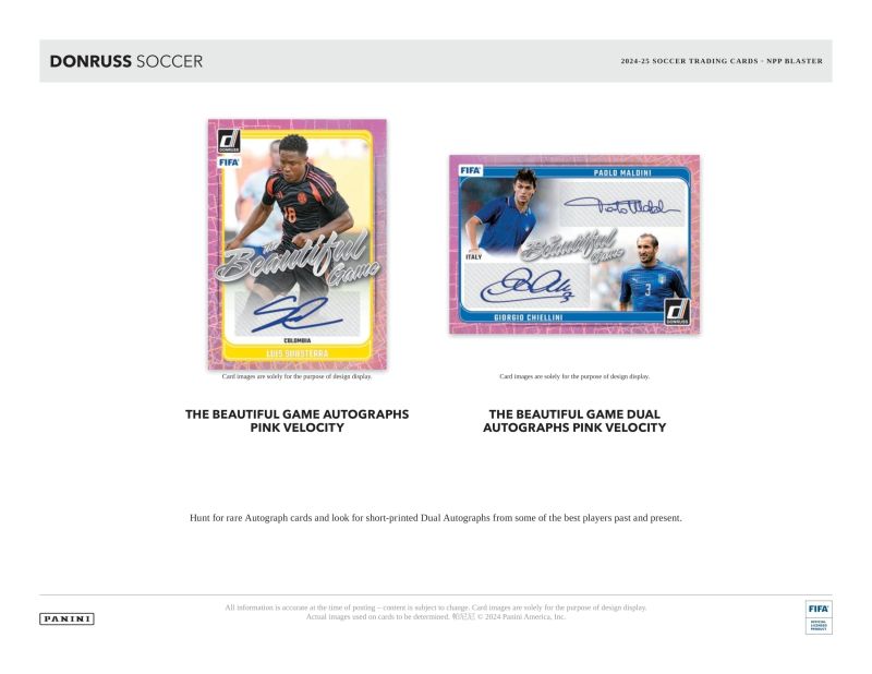 Soccer 2024-25 Panini Donruss Fat Pack Box