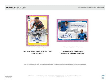 Soccer 2024-25 Panini Donruss Fat Pack Box
