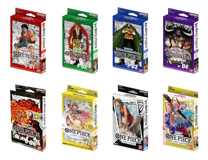 ONE PIECE TCG Starter Decks 1-10 EN