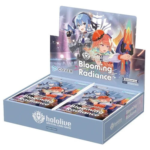 hololive OFFICIAL CARD GAME Blooming Radiance Booster Display (12 Packs) - EN