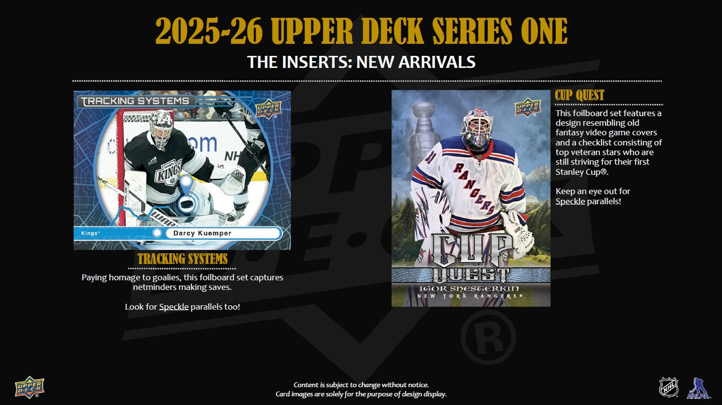 NHL 2025-26 Upper Deck I Hockey Blaster Box