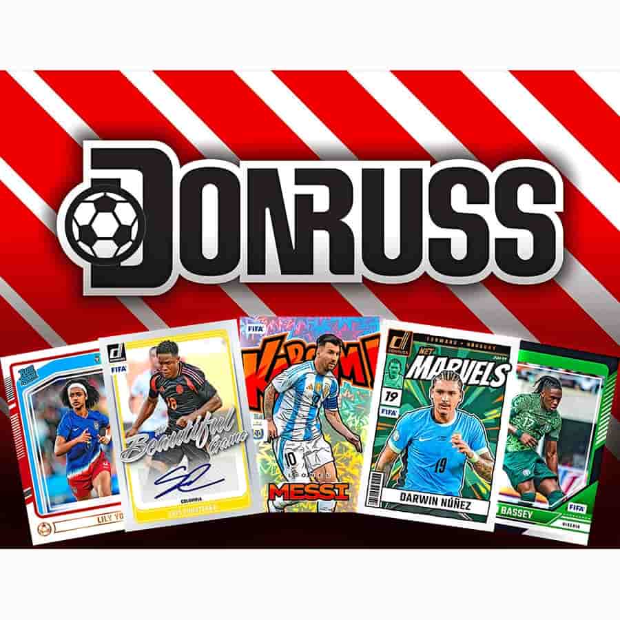 SOCCER 2024-25 Donruss Cards Hobby Box (2 Auto / Memo)
