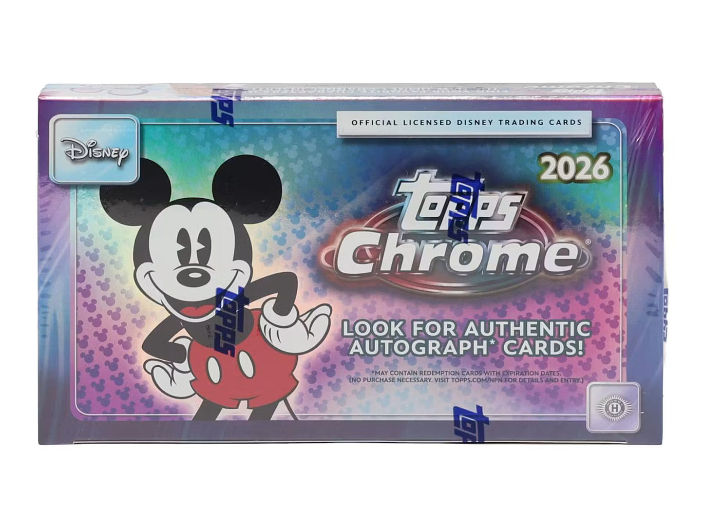 2026 Topps Chrome Disney - Hobby Box (Vorbestellung !! erscheint voraussichtlich 17. Juni 2026) (Kopie) (Kopie)