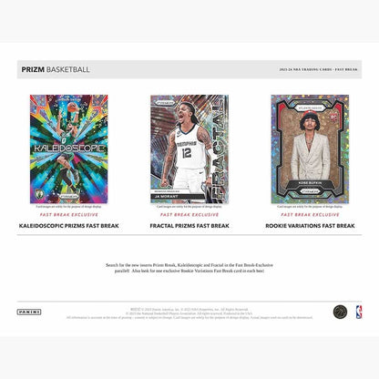 NBA 2023-24 Panini Prizm Fast Break Basketball Box