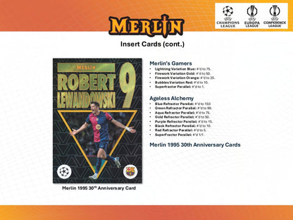 SOCCER 2024-25 Topps Merlin UEFA Blaster Box