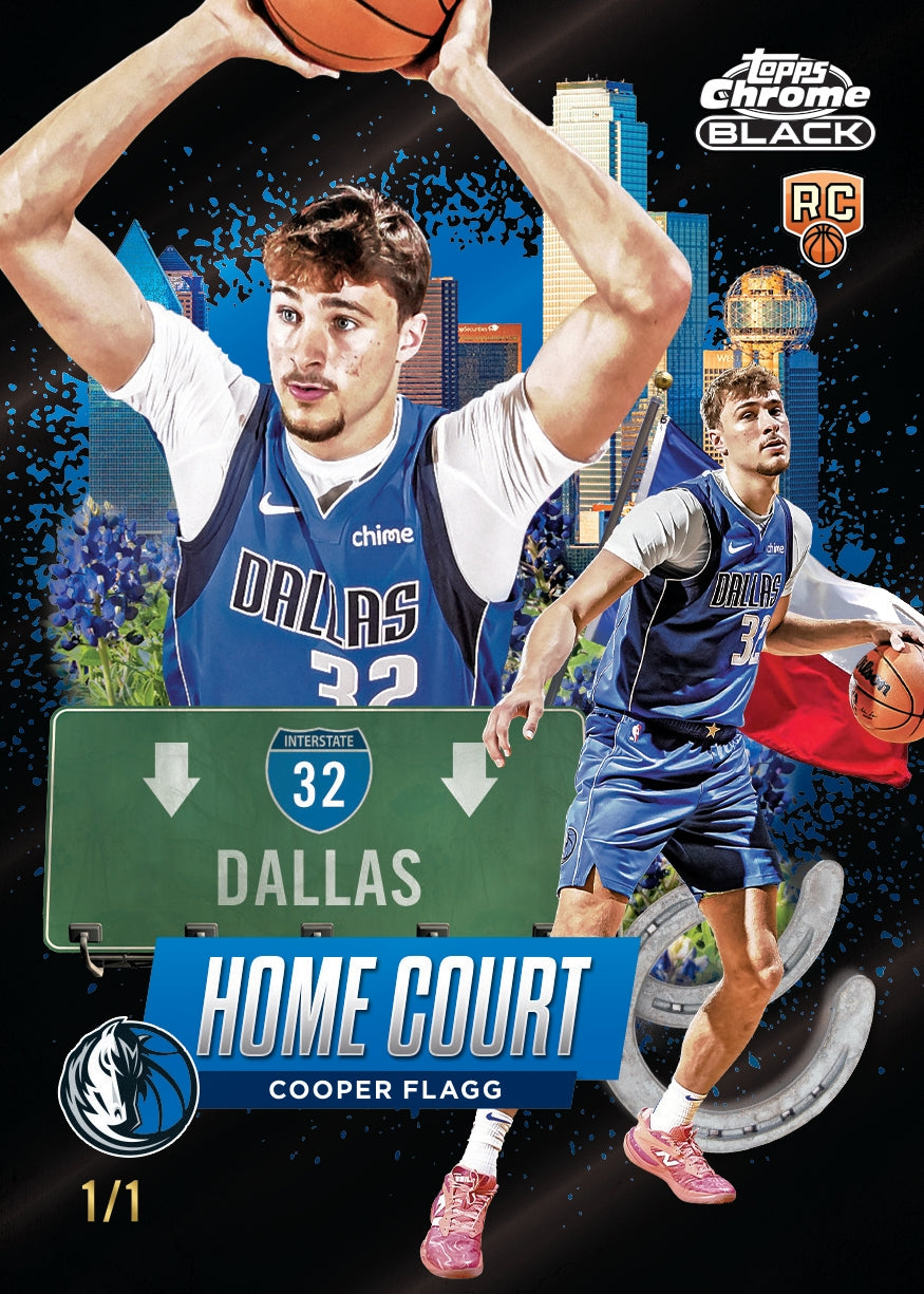 NBA Topps Chrome Black Basketball 2025-26 - Hobby Box