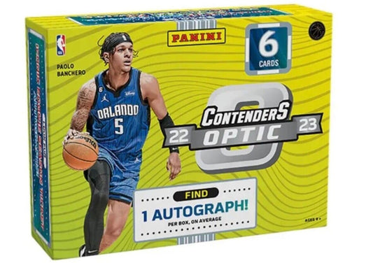 NBA 2022-23 Panini Contenders Optic Basketball Hobby box (1) Autographed Card