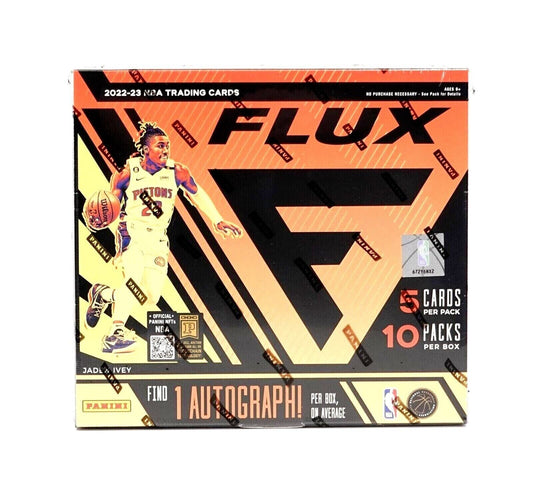 NBA 2022-23 panini flux basketball hobby box (1) Autographed Card