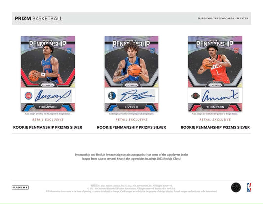 NBA Panini Prizm Basketball Blaster Box 2023-24