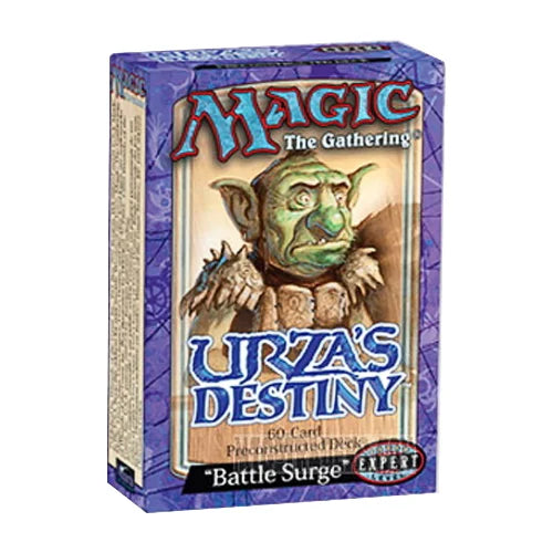 MAGIC 4 verschiedene Urza's Destiny US 1999 ovp Theme Deck