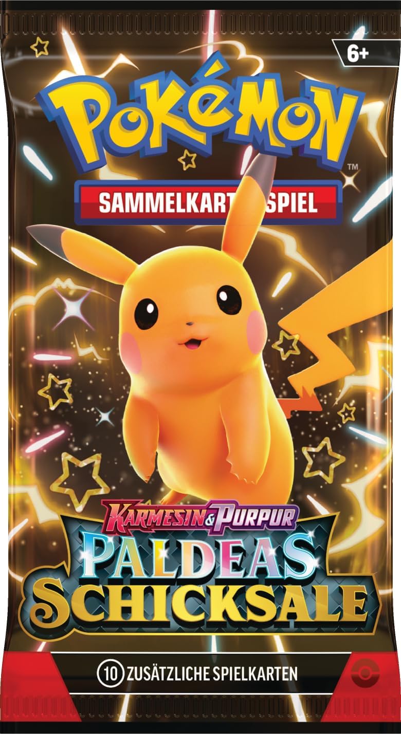 POKEMON 10x Paldeas Schicksale 6er Booster Bundle Deutsch in einer Box