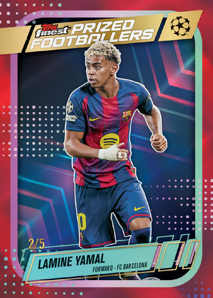 Topps Finest UEFA Club Competitions 2025/26 - UCC Hobby Box