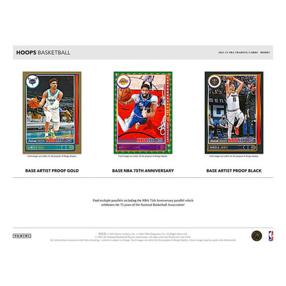 NBA 2021-22 panini hoops basketball hobby box
