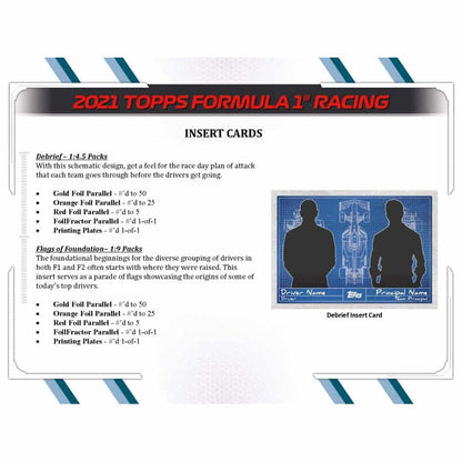 F1 2021 Topps Formula 1 Flagship Hobby Box