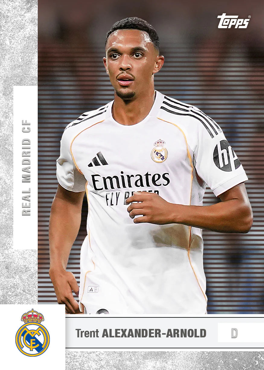 Real Madrid 2025-26 Topps Team Set