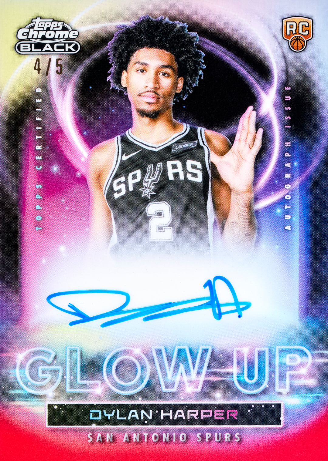 NBA Topps Chrome Black Basketball 2025-26 - Hobby Box