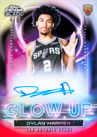 NBA Topps Chrome Black Basketball 2025-26 - Hobby Box