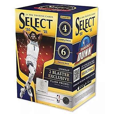 NBA Panini Select Basketball Blaster Box 2020-2021