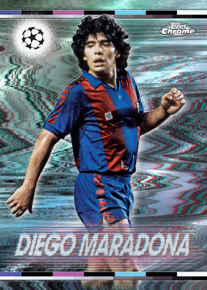 SOCCER 2023-24 Topps Chrome UEFA Club Competitions - Hobby Box Yamal RC