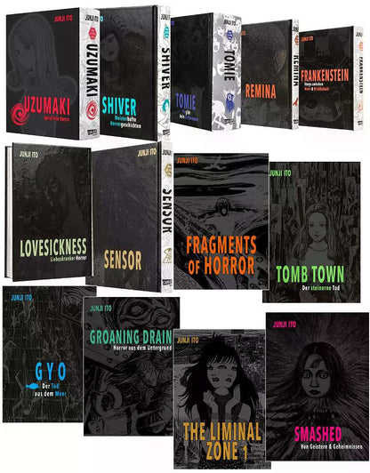 MANGA Junji Ito Sammlung Deluxe  Set mit 13 Büchern  Carlsen