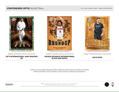 NBA Panini Contenders Optic 2023/24 Hobby International Box