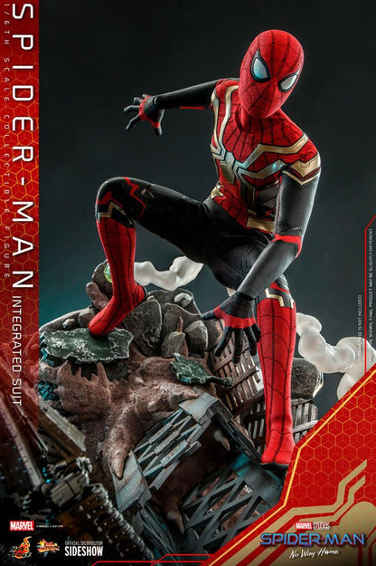 FIGUR Spider-Man: No Way Home Movie Masterpiece Actionfigur 1/6 Spider-Man (Integrated Suit) 29 cm