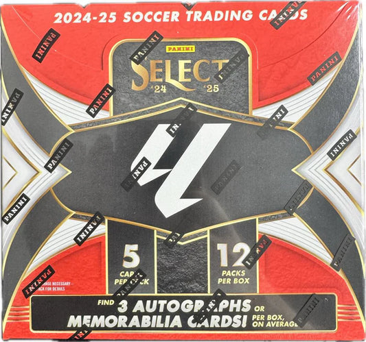 SOCCER 2024-25 Panini Select La Liga Hobby Box (3 Auto/Memo)