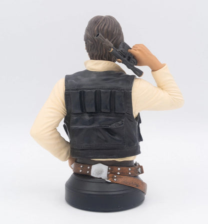 FIGUR Gentle Giant Star Wars Büsten Han Solo (2005) + Chewbacca (2006) Limited Edition