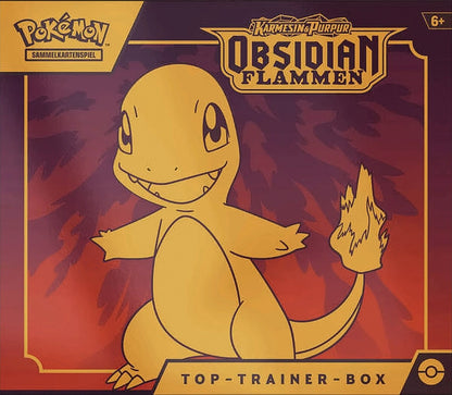 POKEMON Obsidian Flammen Top Trainer Box TTB  DE