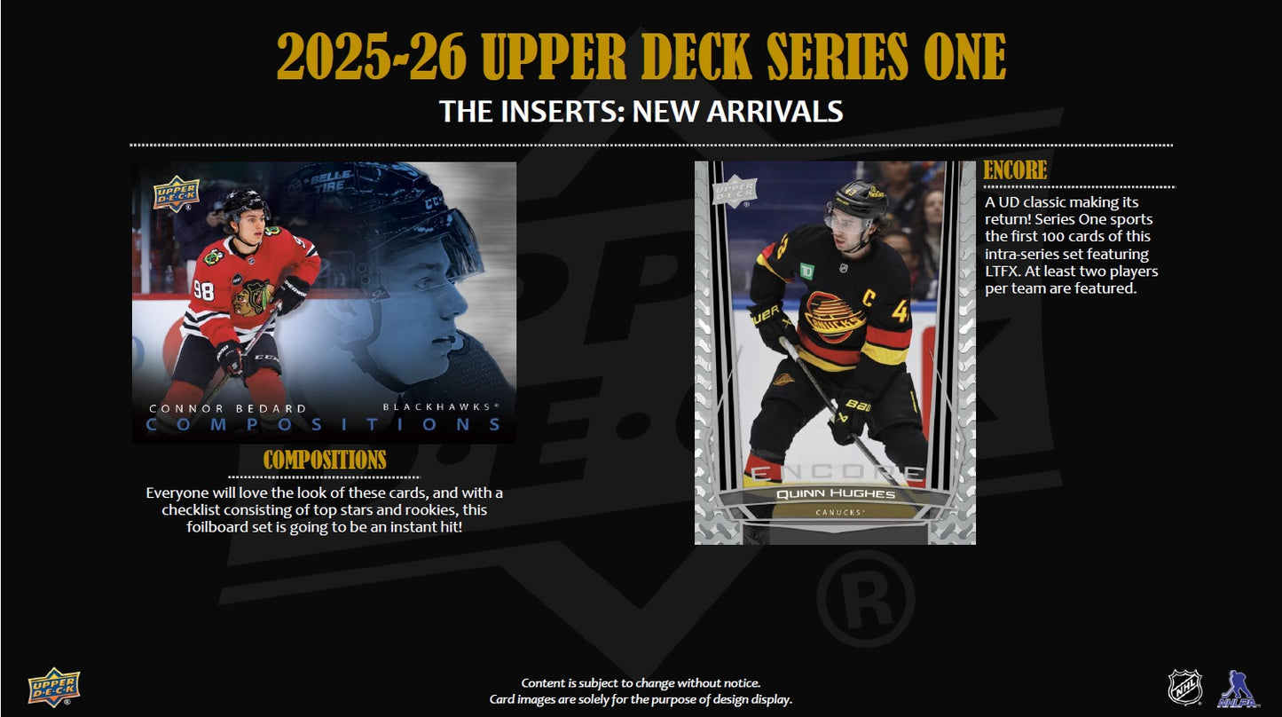 NHL 2025-26 Upper Deck I Hockey Blaster Box