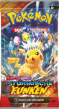 POKEMON  10x Stürmische Funken Booster Packs DE