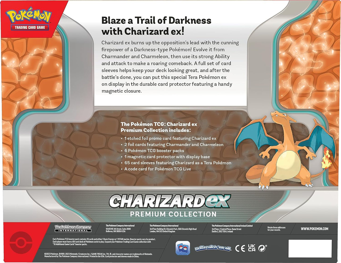 POKEMON Charizard ex premium Box