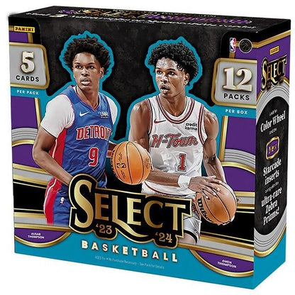 NBA 2023-24 Panini Select Basketball Hobby box (3) Autographed