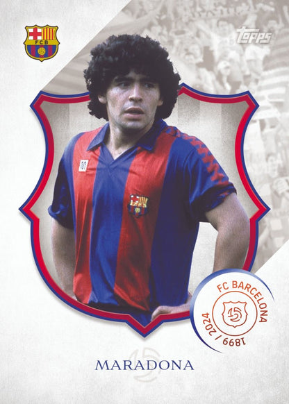 SOCCER Topps FC Barcelona 125th Anniversary - Hobby Box