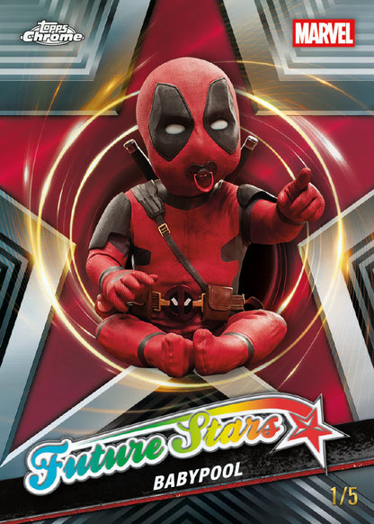 Deadpool Wolverine 2025 Topps Chrome Hobby Box