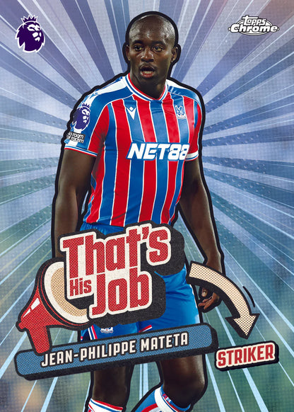 SOCCER 2026 Topps Chrome Premier League Tin Box EPL