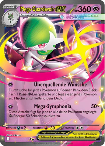 Pokemon Mega Entwicklungen Lucario+ Guardevoir Top Trainer Box Bundle DE