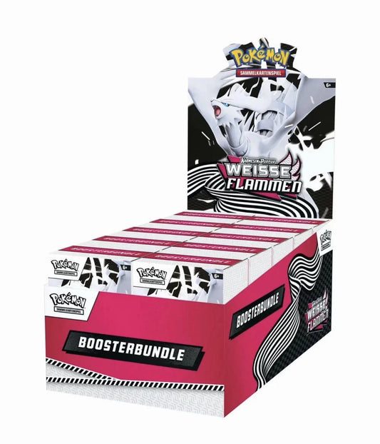 POKEMON Weisse Flammen Booster Bundle Case DE