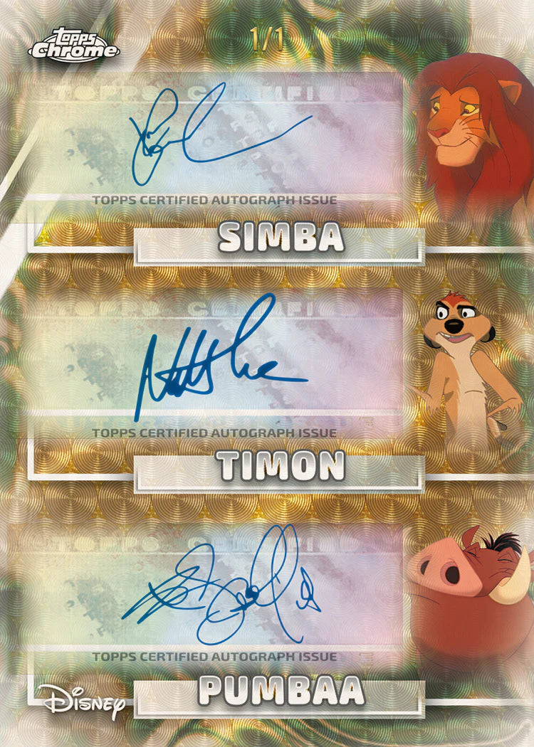 2026 Topps Chrome Disney - Hobby Box (Vorbestellung !! erscheint voraussichtlich 17. Juni 2026) (Kopie) (Kopie)