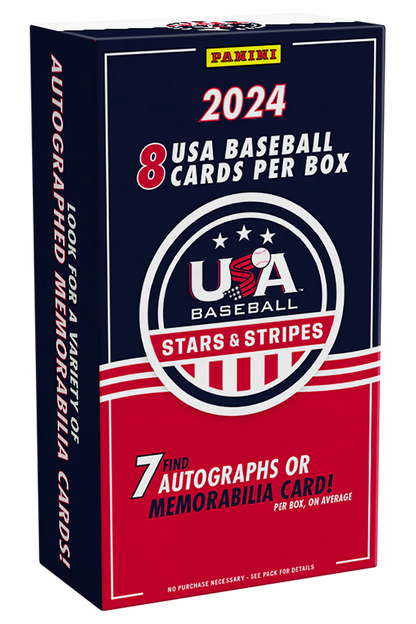 BASEBALL 2024 STARS & STRIPES baseball Box (7 Auto)