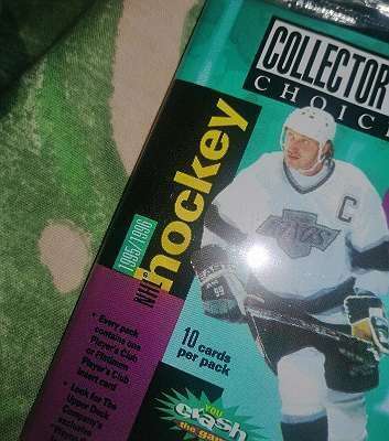 NHL hockey 1995 1996 upper deck collectors choice 10 packs