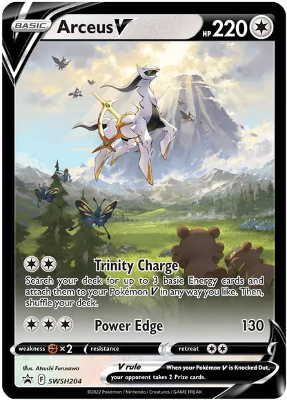 POKEMON Arceus V Figuren Kollektion Box DE (mit Drachenwandel Booster)