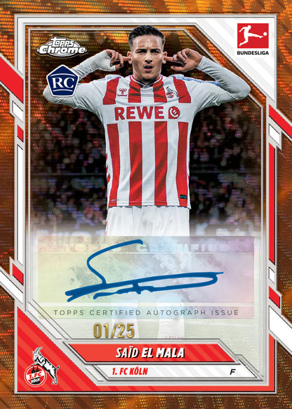 Bundesliga 2025/26 Topps Chrome - Hobby Box