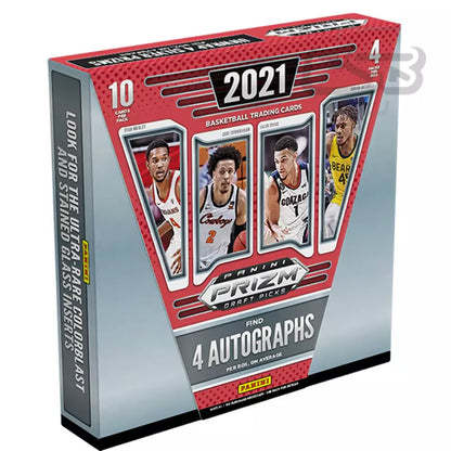 NBA 2021 Panini Prizm Draft Picks Collegiate Basketball Hobby Box 4 Auto !!