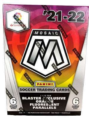 SOCCER 2021-22 Panini Mosaic laliga Blaster Box